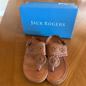 Toddler size 10 Jack Rogers